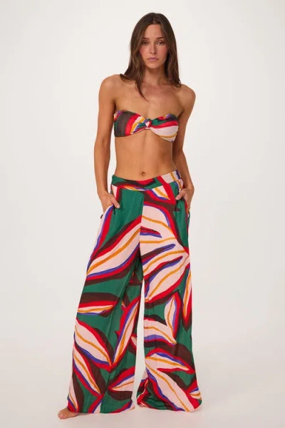 Villa Fresca Serena Cover-up Pant In Multi