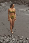 Villa Fresca Sofia Bikini Bottoms In Green
