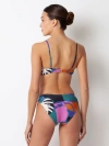 Villa Fresca Vista Bikini Swim Bottoms In Lush