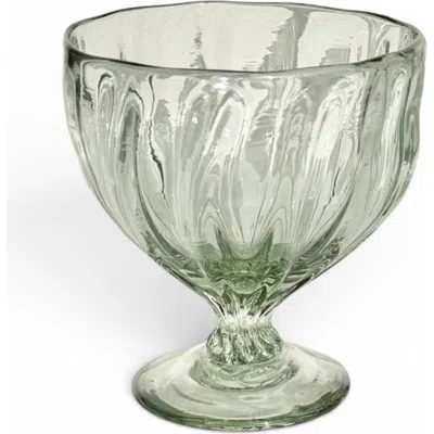 Villa Lua Home Handblown Parfait Glass In Clear