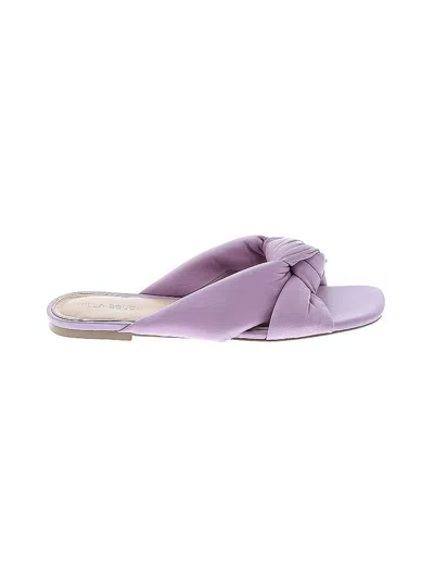 Pre-owned Villa Rouge Sandals In Purple