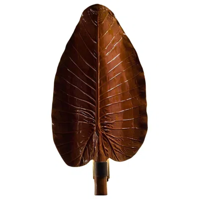Pre-owned Villari Acapulco Bronze Sconce In Brown