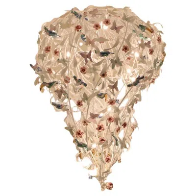 Pre-owned Villari Acapulco Chandelier 20 Lights In Sand