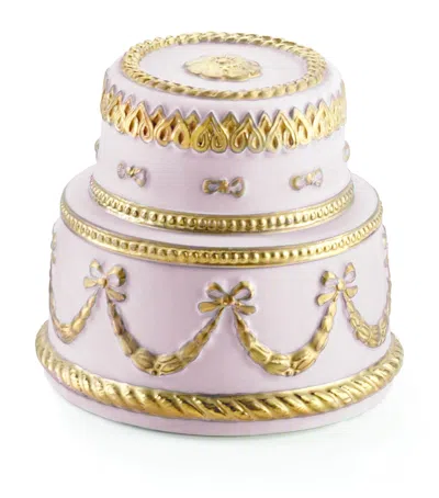 Villari Baby Chantilly Cake Candle In Pink