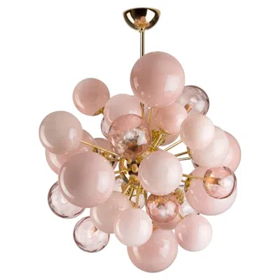 Pre-owned Villari Lady V 32-light Pink Chandelier
