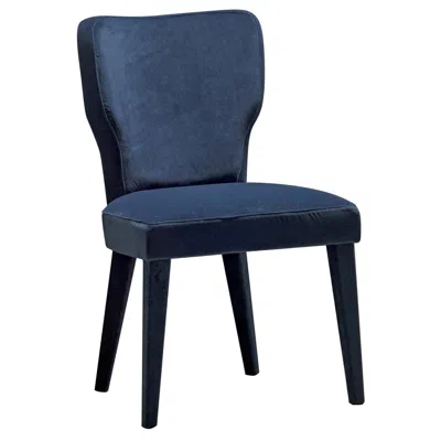 Pre-owned Villari Lady V Blue Chair By Ciarmoli Queda Studio