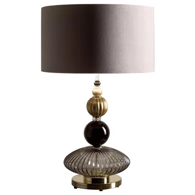 Pre-owned Villari Paul Table Lamp In Black