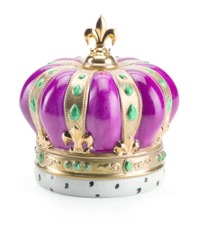 Villari Royal Crown Candle In Pink