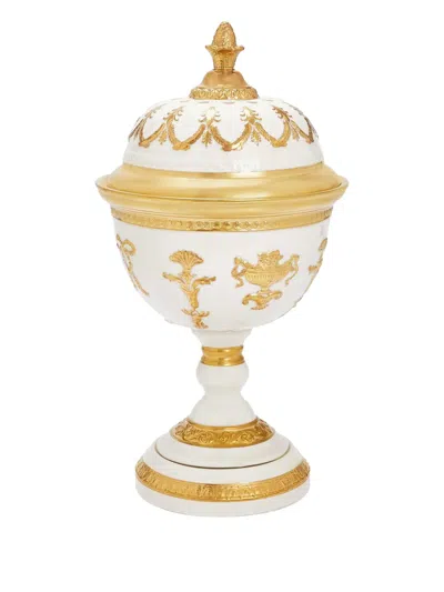 Villari Royal Empire Incense Burner In Brown