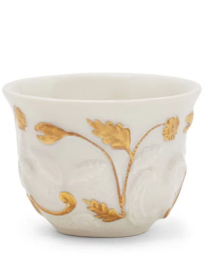Villari Taormina Arabic Coffee Cup In White
