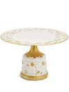 Villari Taormina Cake Stand In Weiss