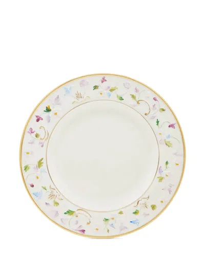 Villari Taormina Floral Dinner Plate (25cm) In Neutral