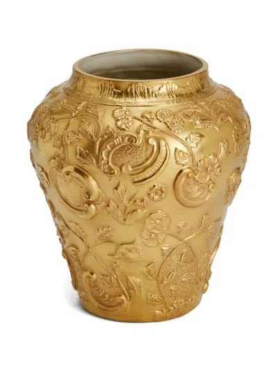 Villari Taormina Small Vase In Gold