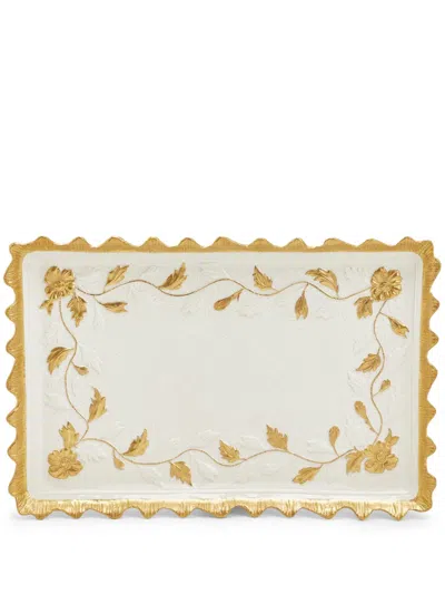 Villari Taormina Tray In Gold