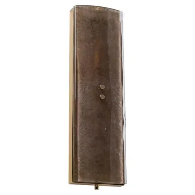 Pre-owned Villari The Wall 2-light Gray Sconce