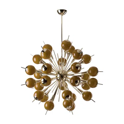 Pre-owned Villari Vega Chandelier In Brown
