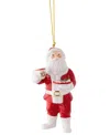 Villeroy & Boch 2025 Christmas Classics Annual Santa Ornament In Multi