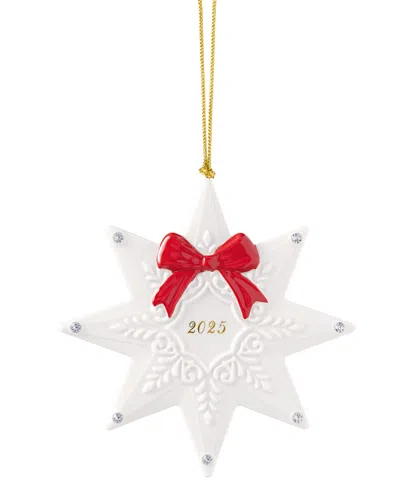 Villeroy & Boch 2025 Christmas Classics Annual Star Ornament In White