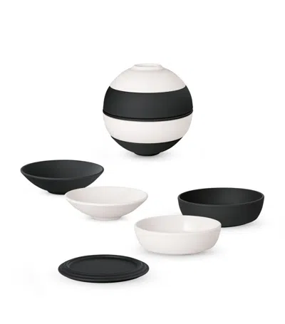 Villeroy & Boch 5 Piece Porcelain Iconic La Petite Dinner Set In White