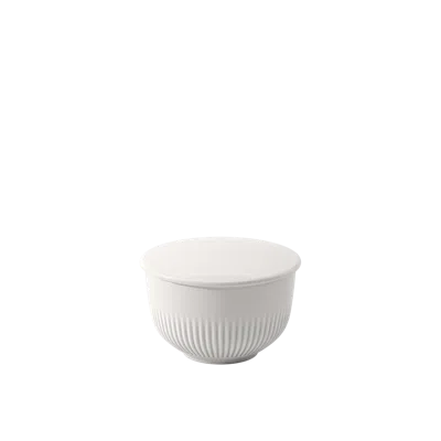 Villeroy & Boch Afina Covered Sugar Bowl In White