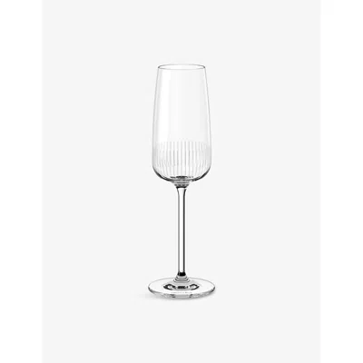 Villeroy & Boch Afina Crystal-glass Champagne Glasses Set Of Four