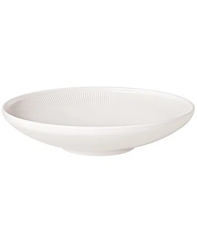 Villeroy & Boch Afina Deep Coup Plate In White
