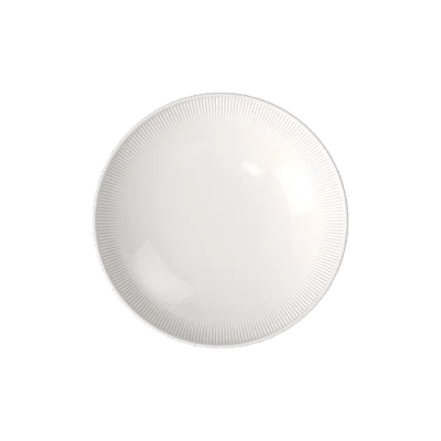 Villeroy & Boch Afina Deep Coup Plate In White