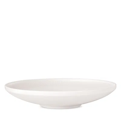 Villeroy & Boch Afina Deep Coupe Plate, 11.5 In White