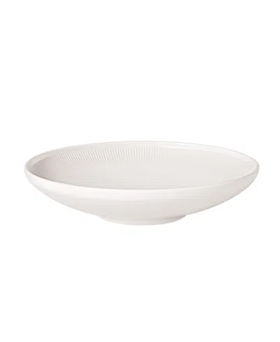 Villeroy & Boch Afina Deep Coupe Plate In White