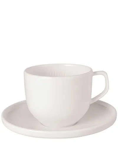 Villeroy & Boch Afina Espresso Cup (set Of Six) In White