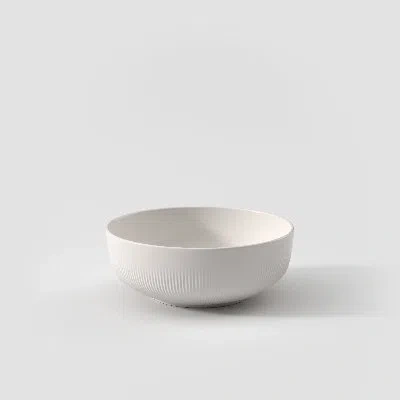 Villeroy & Boch Afina Gourmet Small Serving Bowl, Premium Porcelain, Dishwasher And Microwave Safe, Stackable, White