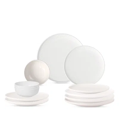 Villeroy & Boch Afina Porcelain 12 Piece Dinnerware Set, Service For 4