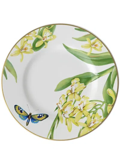 Villeroy & Boch Amazonia Anmut Porcelain Breakfast Plates (set Of Six) In White