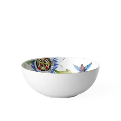 Villeroy & Boch Amazonia Anmut Round Vegetable Bowl In White