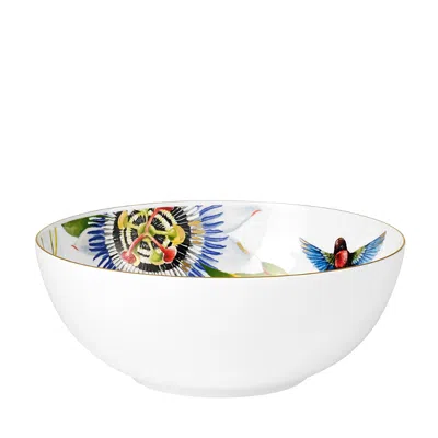 Villeroy & Boch Amazonia Anmut Round Vegetable Bowl In Multi