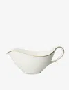 Villeroy & Boch Anmut Gold Bone-porcelain Sauceboat 10.4cm