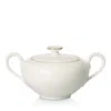 Villeroy & Boch Anmut Gold Covered Sugar In Ivory