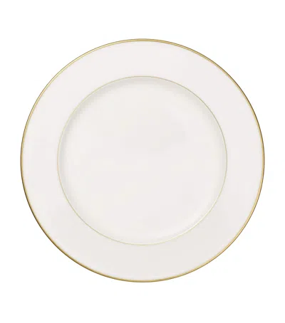 Villeroy & Boch Anmut Gold Dinner Plate In White
