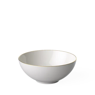 Villeroy & Boch Anmut Gold Fruit Dish In White