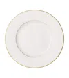 Villeroy & Boch Anmut Gold Salad Plate In White