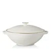 Villeroy & Boch Anmut Gold Soup Tureen In White