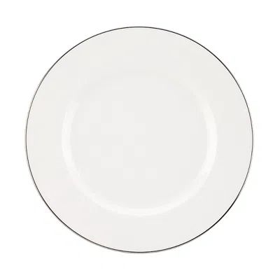 Villeroy & Boch Anmut Platinum No. 1 Round Platter In White