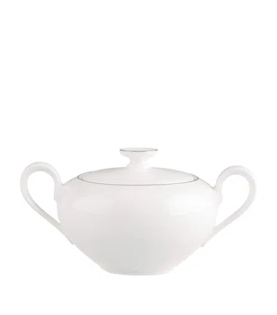 Villeroy & Boch Anmut Platinum No.1 Sugar Bowl In White