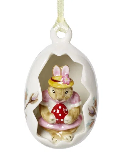 Villeroy & Boch Anna Blossom Bunny Tales Egg Ornament