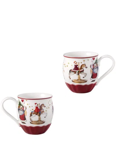 Villeroy & Boch Annual Christmas Edition Mug In White