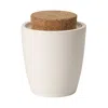 Villeroy & Boch Artesano Covered Sugar Canister In White