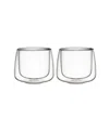 Villeroy & Boch Artesano Hot Cold Beverages Large Insulated Coffee Tumbler, Set Of 2 In Clear