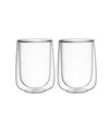 Villeroy & Boch Artesano Hot Cold Beverages Large Insulated Latte Tumbler, Set Of 2 In Clear