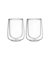 Villeroy & Boch Artesano Hot Cold Beverages Large Insulated Latte Tumbler, Set Of 2 In Clear