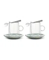 Villeroy & Boch Manufacture Rock Insulated Coffee Mugs, Set Of 2